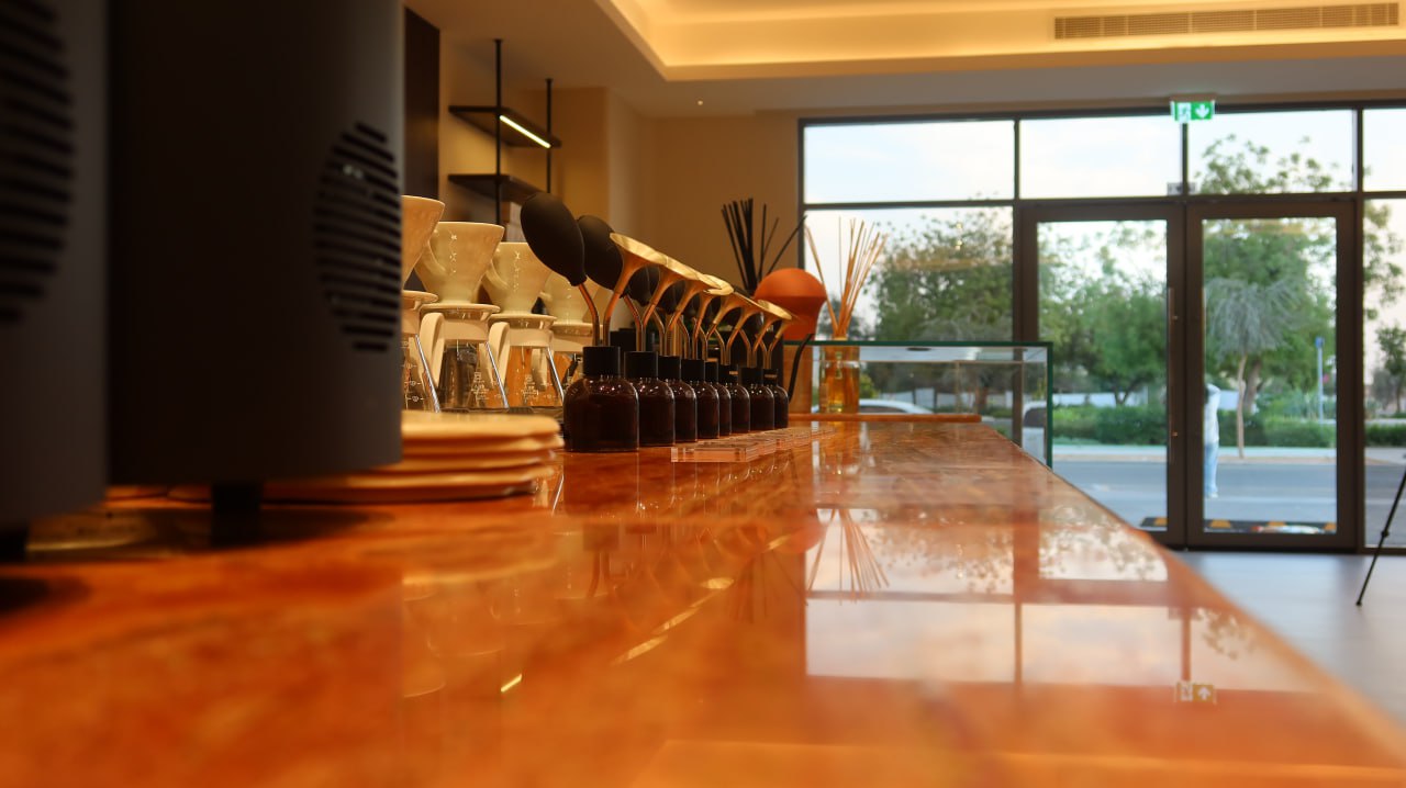 Finished commercial counter and interior fit-out