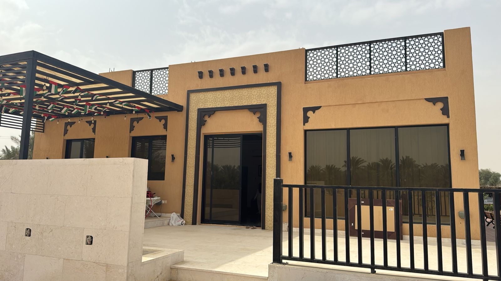 Tech Structure prefabricated home facade concept